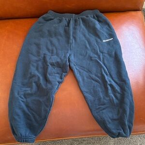 Balenciaga Kids Dark Gray Joggers